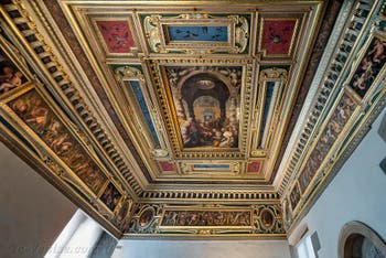Giorgio Vasari, Giovanni Stradano, Salle d'Esther, 1561-1562, Palazzo Vecchio Florence Italie