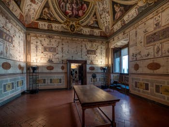 Giorgio Vasari, Salle Laurent de Médicis le Magnifique au Palazzo Vecchio à Florence en Italie.