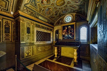 Domenico Ghirlandaio, Chapelle des Prieurs, 1511-1514, Palazzo Vecchio, Florence Italie