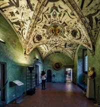 Ridolfo del Ghirlandaio, les fresques de la Chambre Verte, 1540-1542, Palazzo Vecchio, Florence Italie