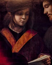 Giorgione, Les trois états de l'homme, 1506-1507, Galerie Palatina Pitti, Florence Italie