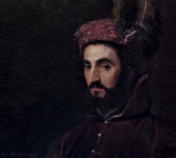 Le Titien, Tiziano Vecellio, Hippolyte de Médicis, 1532, Galerie Palatina Pitti, Florence Italie