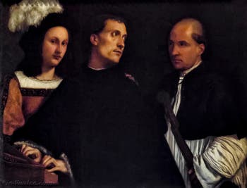 Le Titien, Tiziano Vecellio, Le Concert, 1510, Galerie Palatina Pitti, Florence Italie