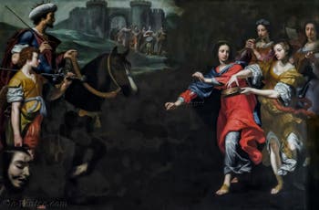 Lorenzo Lippi, Le Triomphe de David, 1640-1645, galerie Palatina Pitti, Florence Italie