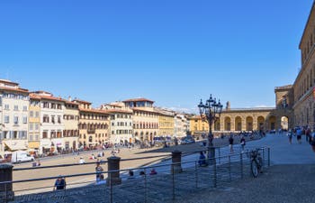 Le Palazzo Pitti et la Galerie Palatina à Florence en Italie