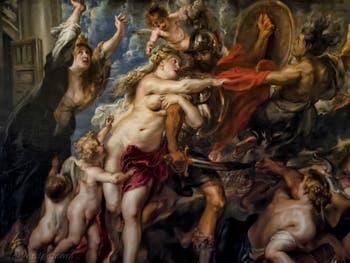 Pierre Paul Rubens, Venus traite avec Mars, les conséquences de la guerre, 1638, galerie Palatina Pitti, Florence Italie