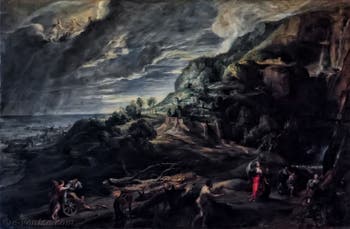 Pierre Paul Rubens, Ulysse sur l'île de Circé, 1630-1635, galerie Palatina Pitti, Florence Italie