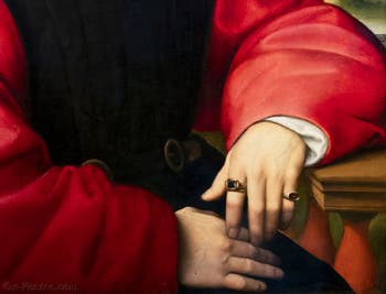 Raphaël, Portrait d'Agnolo Doni, 1504-1505, Galerie des Offices Uffizi à Florence Italie