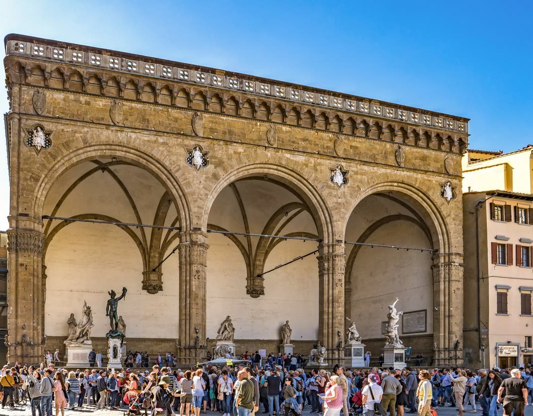 Florence Italie la Loggia della Signoria