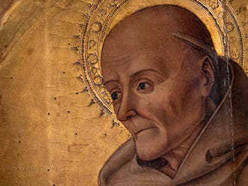 Bartolomeo Vivarini, Polyptyque de Saint Christophe, à la Pinacothèque Ambrosiana à Milan