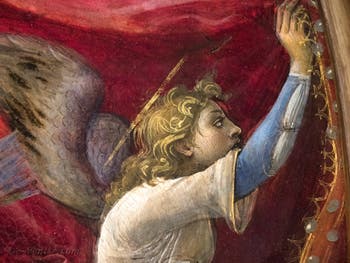 Sandro Botticelli, la Vierge du Pavillon, Vierge à l'Enfant et trois anges, pinacothèque Ambrosiana à Milan en Italie