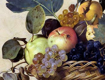 Caravaggio, Obstkorb, in der Pinacoteca Ambrosiana in Mailand