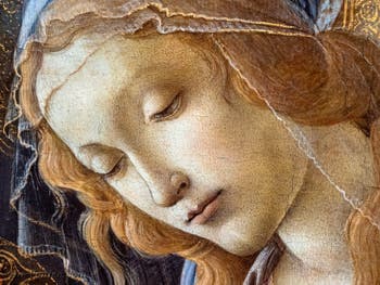 Botticelli, La Madone du Livre, Vierge à l'Enfant, Musée Poldi Pezzoli à Milan Italie