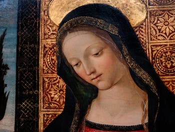 Pinturicchio, Vierge à l’Enfant et saint Jean-Baptiste, Musée Poldi Pezzoli à Milan Italie