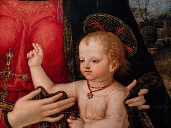 Pinturicchio, Vierge à l’Enfant et saint Jean-Baptiste, Musée Poldi Pezzoli à Milan Italie