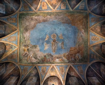 Fresques de la Chapelle San Donato du Château Sforza à Milan