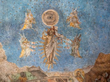 Fresques de la Chapelle San Donato du Château Sforza à Milan