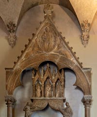 Monument funéraire de Franchino Rusca au Château Sforza à Milan