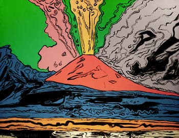 Andy Warhol, Vesuvius, musée Capodimonte à Naples en Italie