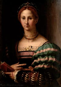 Bronzino, Portrait de Dame, musée Capodimonte à Naples en Italie