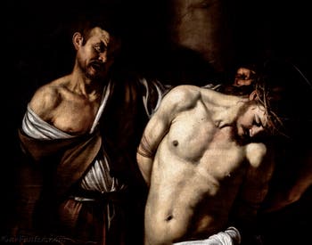 Le Caravage, La flagellation du Christ, musée Capodimonte à Naples en Italie