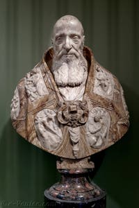 Guglielmo della Porta, Buste portrait du Pape Paul III, musée Capodimonte à Naples en Italie