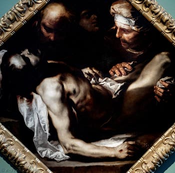 Luca Giordano, Le Christ descendu de la croix, musée Capodimonte à Naples en Italie