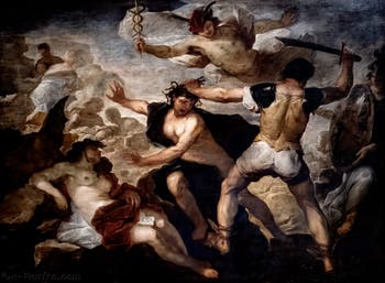 Luca Giordano, Persée et Méduse, musée Capodimonte à Naples en Italie