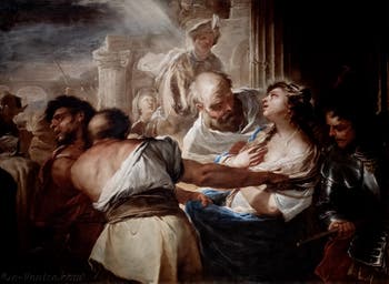 Luca Giordano, Sainte Lucie conduite au martyre, musée Capodimonte à Naples en Italie