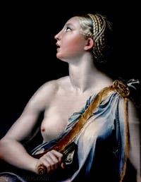 Parmigianino, Lucrèce, musée Capodimonte à Naples en Italie