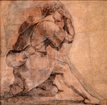 Raphaël, Moïse devant le buisson ardent, musée Capodimonte à Naples en Italie