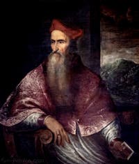 Titien, Portrait du Cardinal Pietro Bembo, musée Capodimonte à Naples en Italie