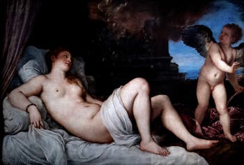 Titien, Danaé, musée Capodimonte à Naples en Italie