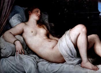 Titien, Danaé, musée Capodimonte à Naples en Italie