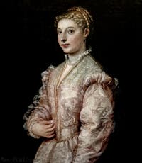 Titien, Portrait de jeune fille, musée Capodimonte à Naples en Italie