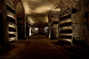 Les catacombes de San Gennaro à Naples en Italie