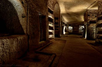 Les catacombes de San Gennaro à Naples en Italie