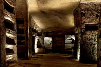 Les catacombes de San Gennaro à Naples en Italie