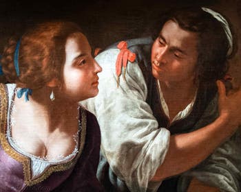 Artemisia Gentileschi, Samson et Dalila, Gallerie d'Italia Zevallos à Naples en Italie