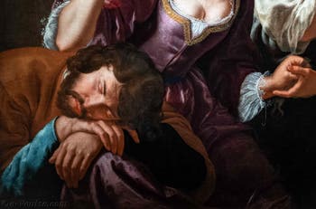 Artemisia Gentileschi, Samson et Dalila, Gallerie d'Italia Zevallos à Naples en Italie