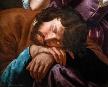Artemisia Gentileschi, Samson et Dalila, Gallerie d'Italia Zevallos à Naples en Italie