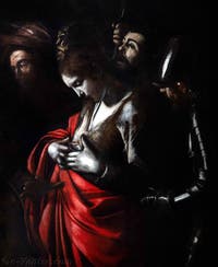 Caravage, Le Martyre de sainte Ursule, Gallerie d'Italia Zevallos à Naples en Italie