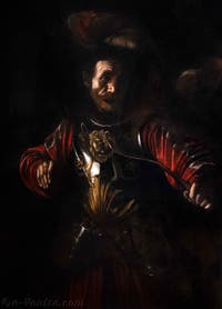 Caravage, Le Martyre de sainte Ursule, Gallerie d'Italia Zevallos à Naples en Italie