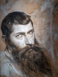 Vincenzo Gemito, Autoportrait, Gallerie d'Italia Zevallos à Naples en Italie