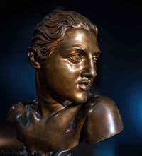 Vincenzo Gemito, Buste d'une jeune Napolitaine, Gallerie d'Italia Zevallos à Naples en Italie