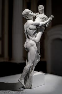 Jago, Ajax et Cassandre, musée Jago à Naples en Italie