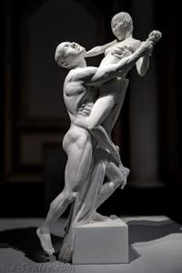 Jago, Ajax et Cassandre, musée Jago à Naples en Italie