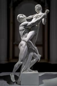 Jago, Ajax et Cassandre, musée Jago à Naples en Italie