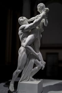 Jago, Ajax et Cassandre, musée Jago à Naples en Italie