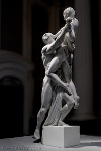 Jago, Ajax et Cassandre, musée Jago à Naples en Italie